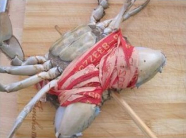 姜葱青蟹炒年糕