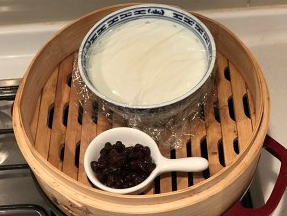 顺德蜜豆双皮奶