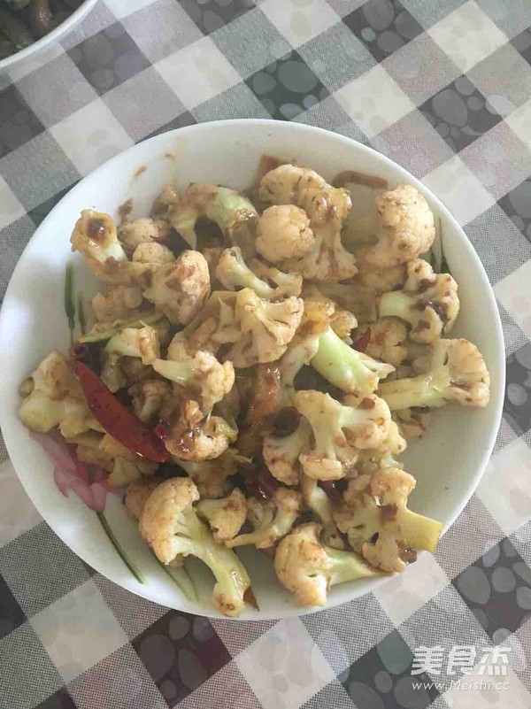 酱香菜花的做法