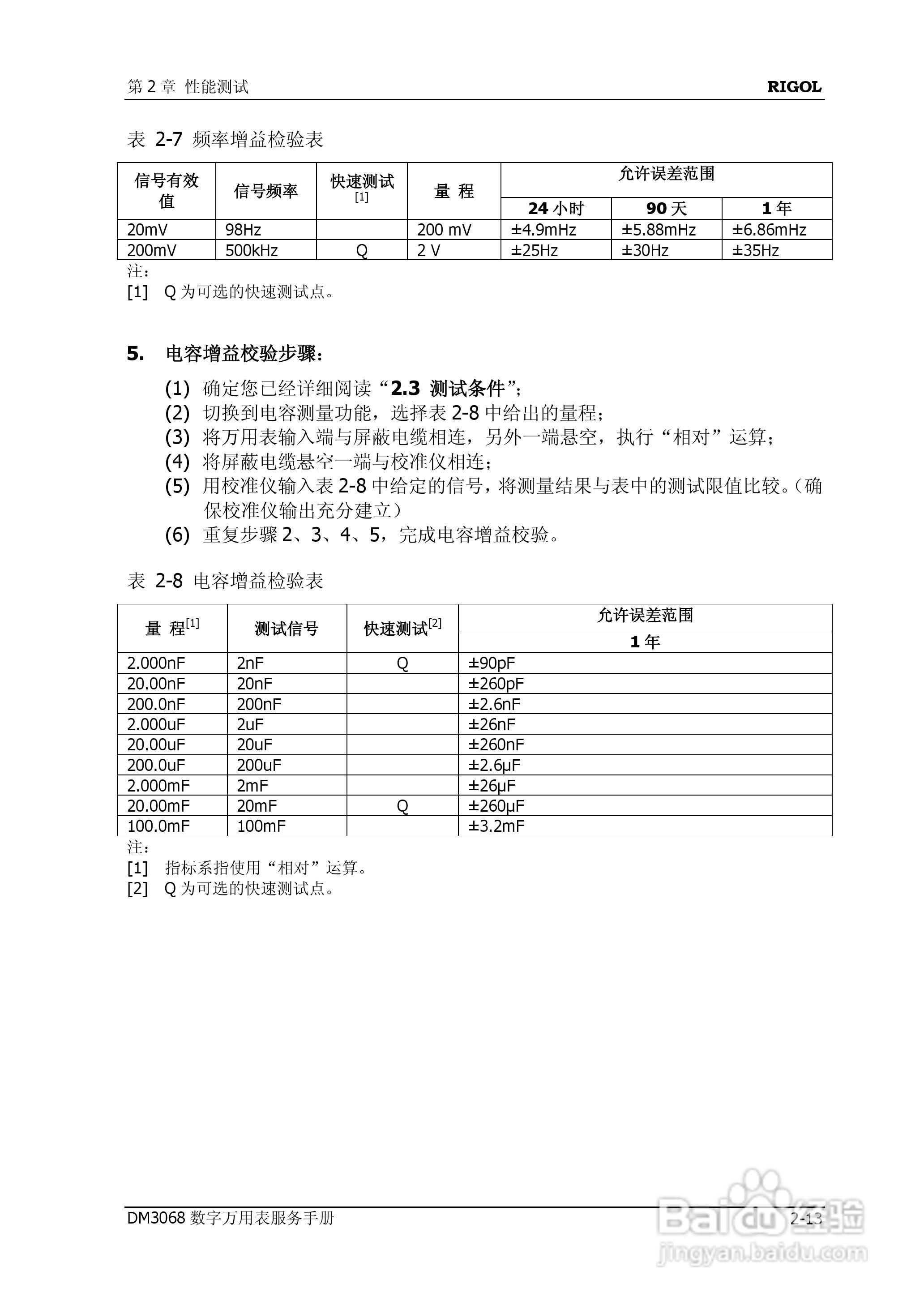 DM3068数字万用表使用说明书:[5]