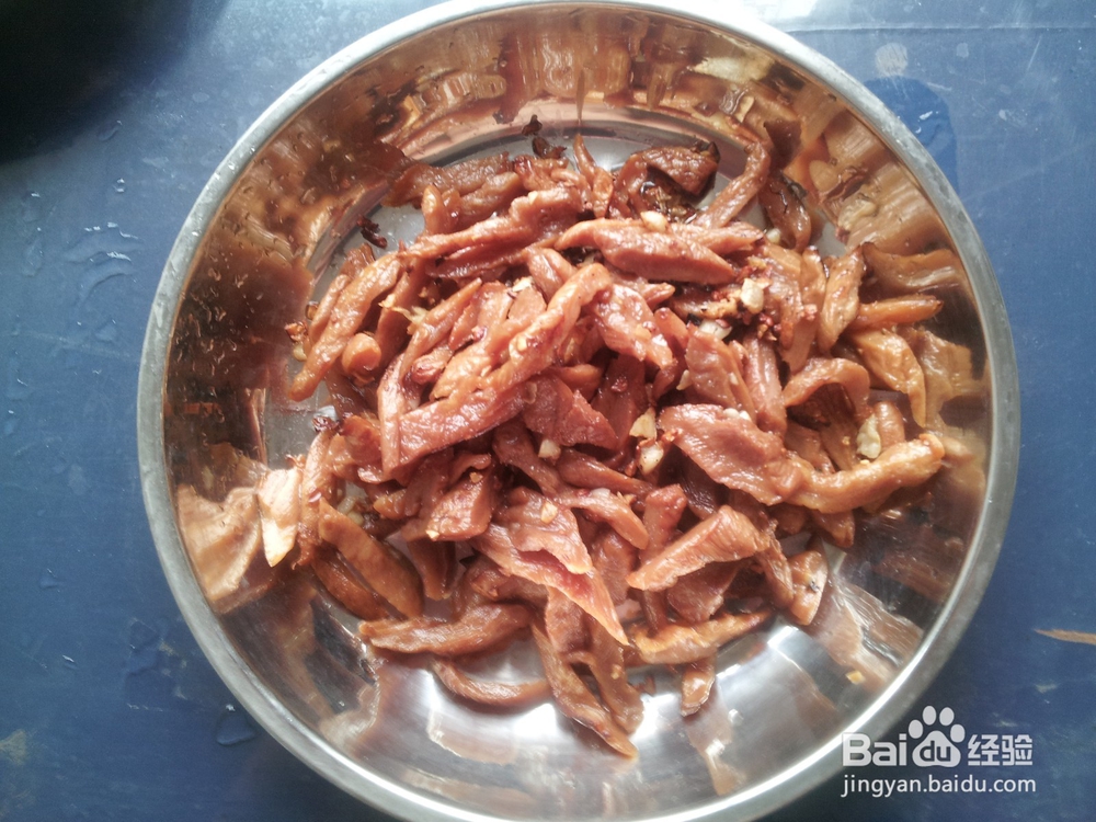 油炒蒜蓉咸萝卜干