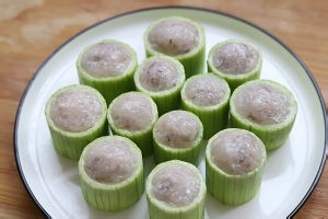 教你怎么做丝瓜酿肉