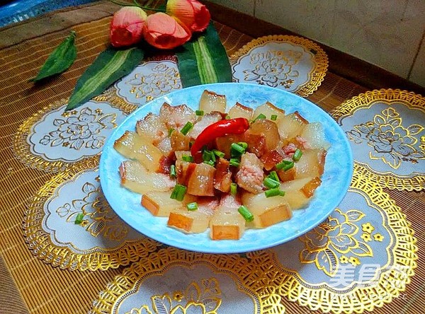 清蒸腊肉的做法
