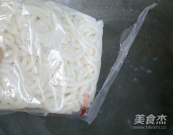 羊肉烩乌冬面