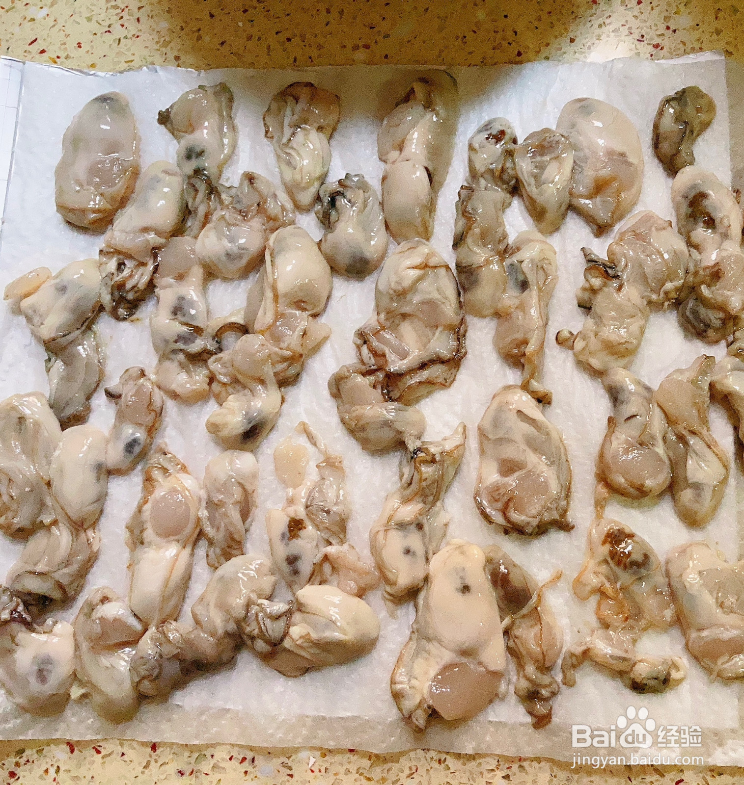 香煎牡蛎的做法