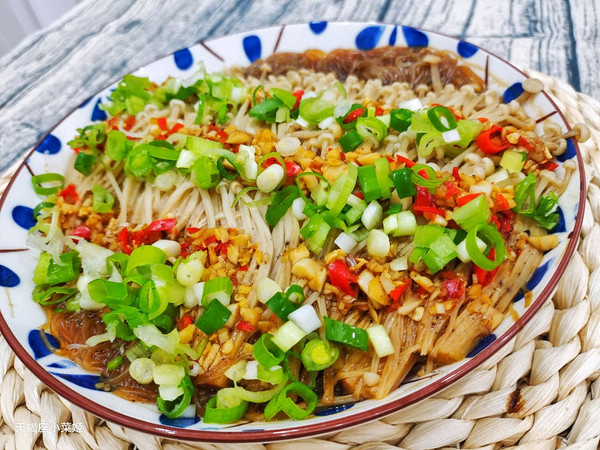 蒜蓉粉丝金针菇