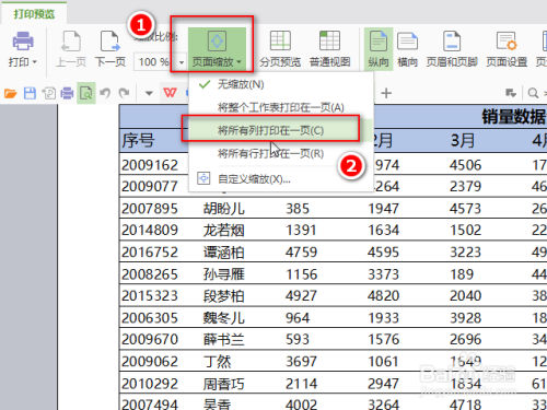 excel怎么打印到一页