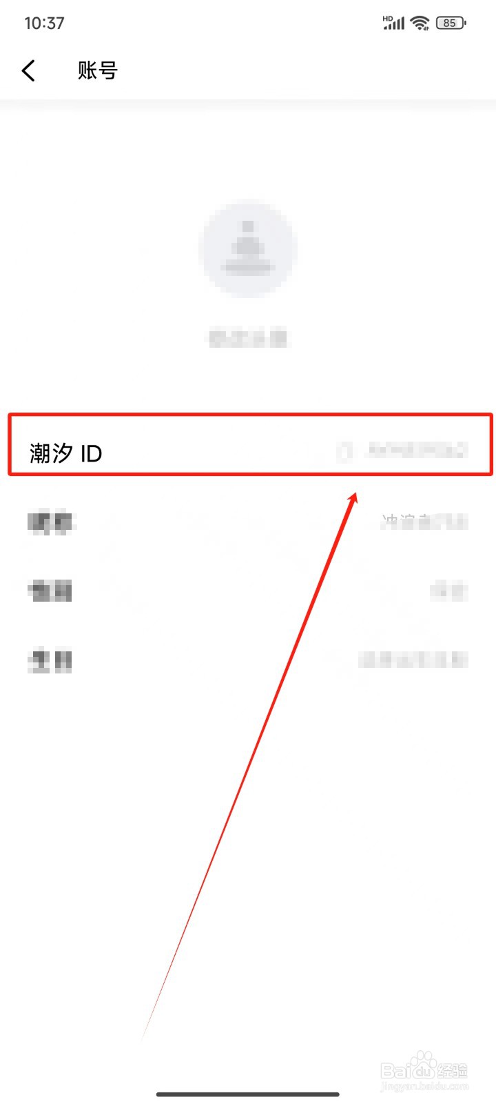 怎样查看《潮汐》的ID