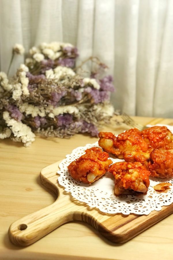 蜜汁蒜香鸡翅根
