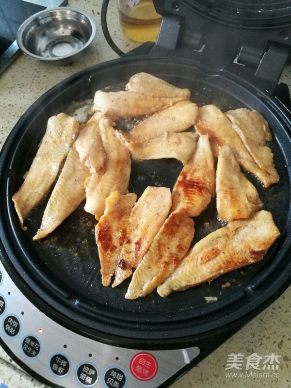 香煎野生鲽鱼片