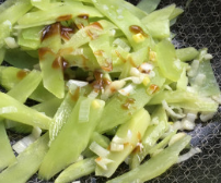 蚝油笋片的做法