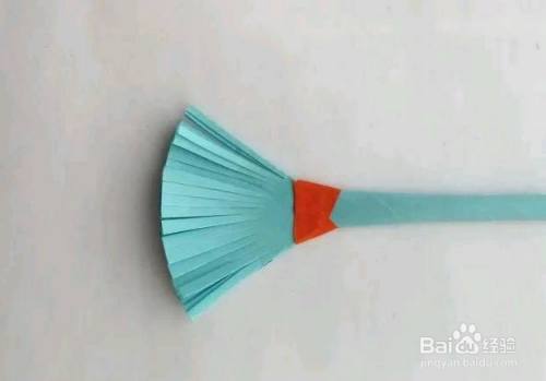 怎么用彩纸做小扫把 百度经验 怎么用彩纸做小扫把 百度经验