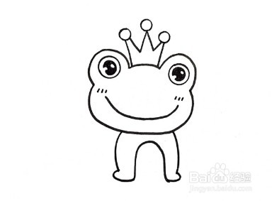 简笔画系列-QQ红包青蛙怎么画