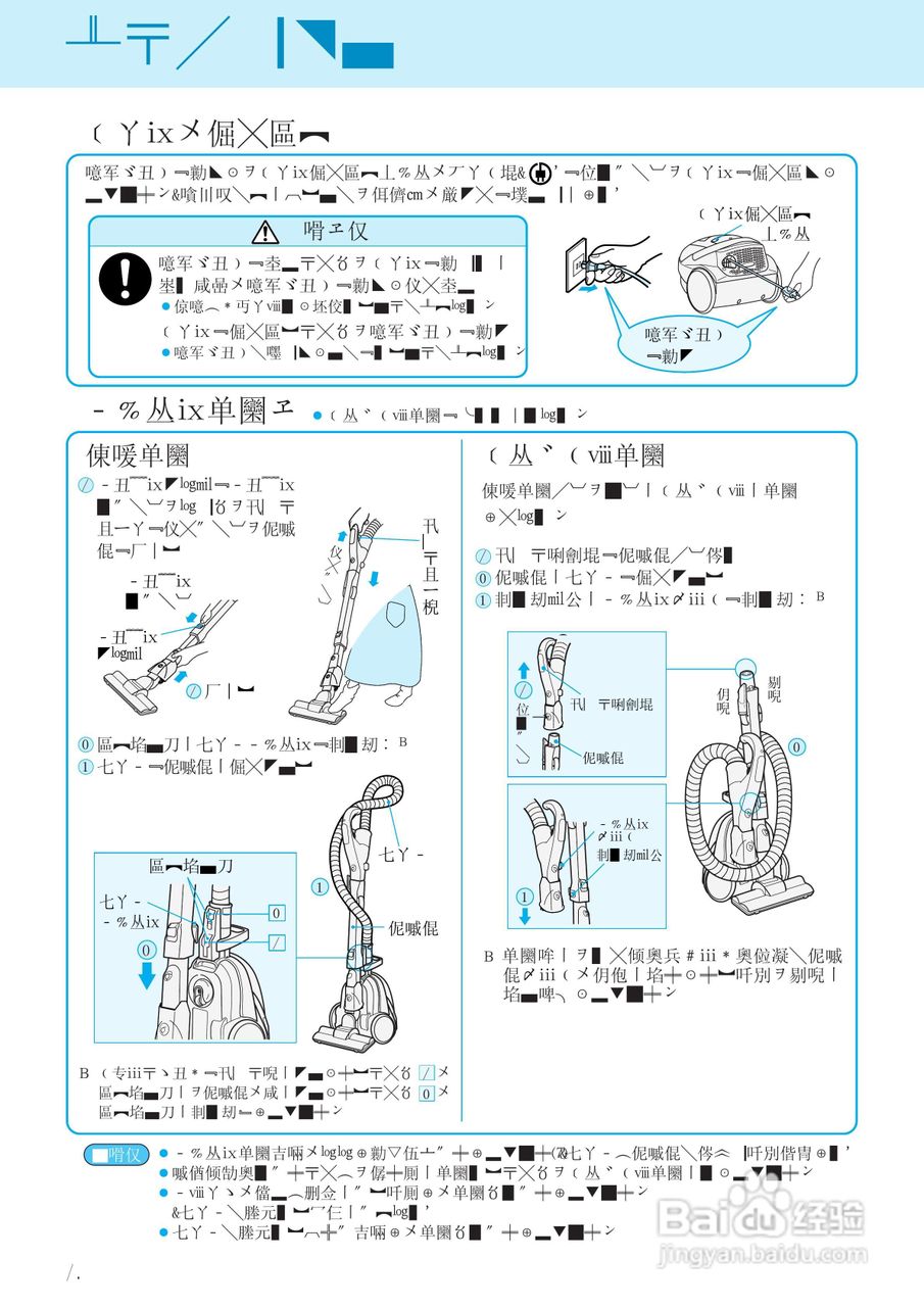 HITACHI日立扫除机 CV-PH9说明书:[1]
