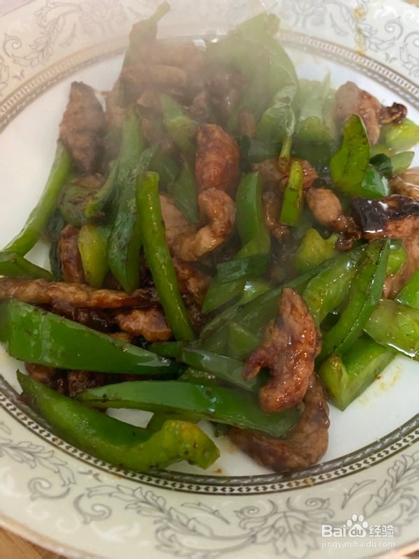 怎么做耗油辣椒肉丝