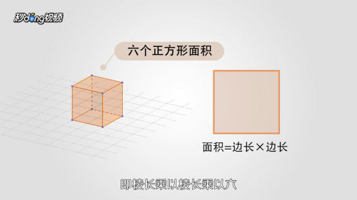 怎么算正方体的面积和表面积 百度经验