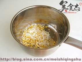 蔬菜玉米麦片粥