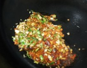 粉蒸茼蒿的做法