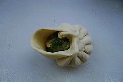 韭菜鲜虾包