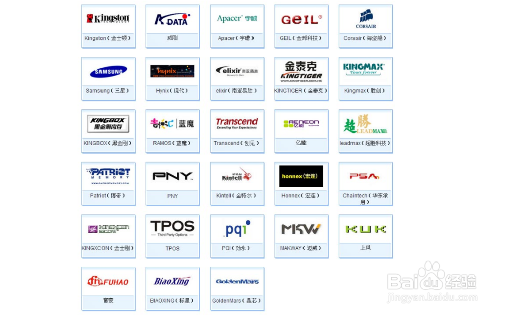 如何正确选择电脑扩展内存条