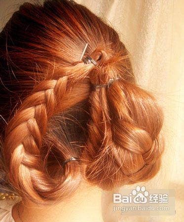 鱼骨辫花环侧扎发详细步骤图解