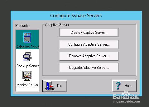 <b>如何配置sybase数据库Create Adaptive Server</b>