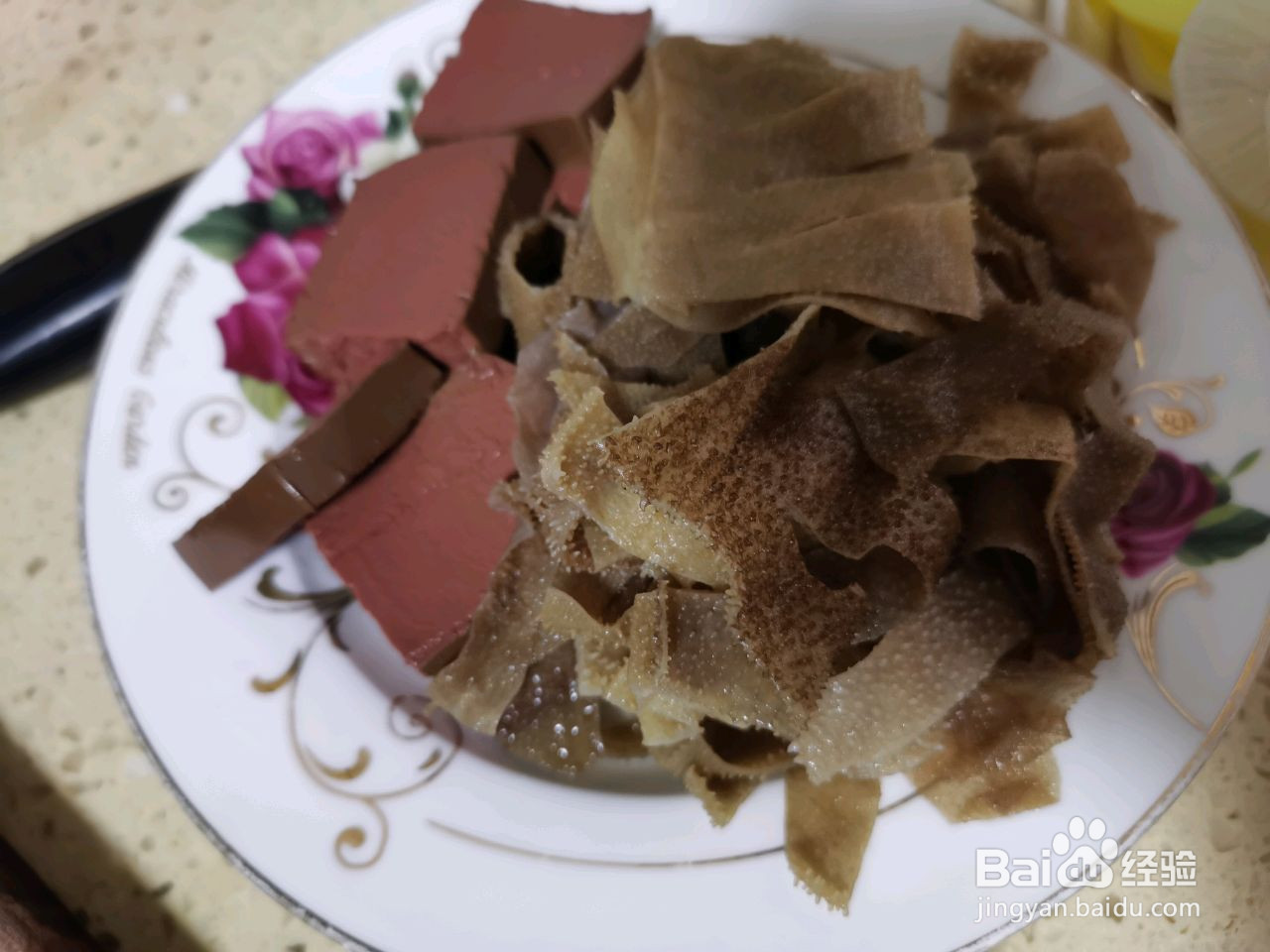 少油无添加健康版毛血旺的做法