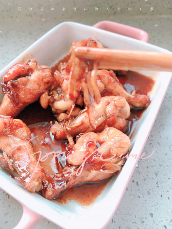 姜丝可乐鸡翅根