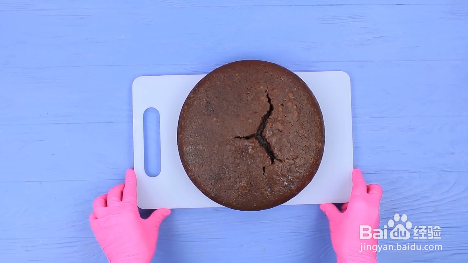 怎样自制史迪仔的同款蛋糕？