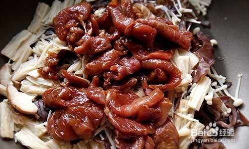 私房食谱:酱香菇菇猪