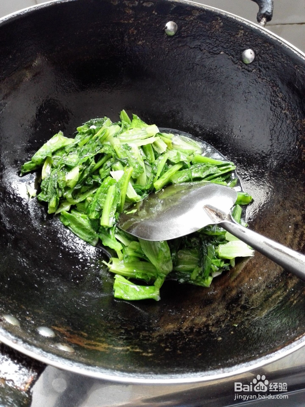 怎样制作素炒生菜