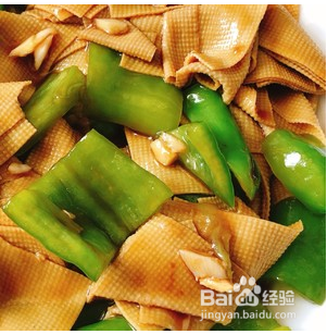 尖椒炒豆皮灵魂汤汁