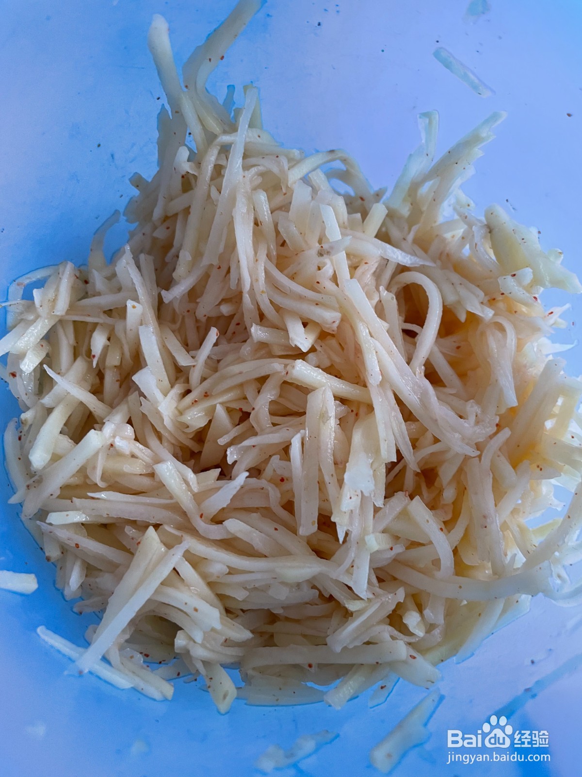 家庭版土豆丝煎饼怎么做