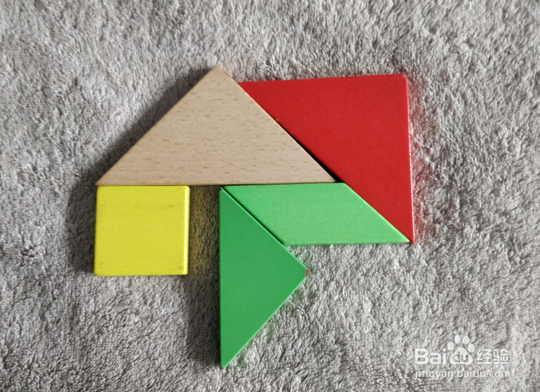 非洲草原上的角马用七巧板怎么拼？