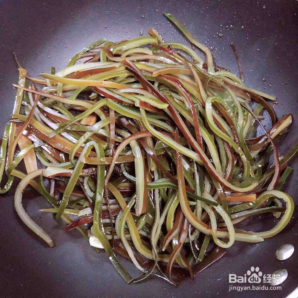 如何制作猪油香辣海带丝