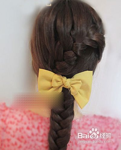 韩式蜈蚣辫温婉浪漫