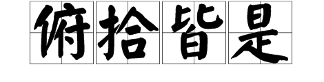 有很多个是字一个人好像在捡猜成语