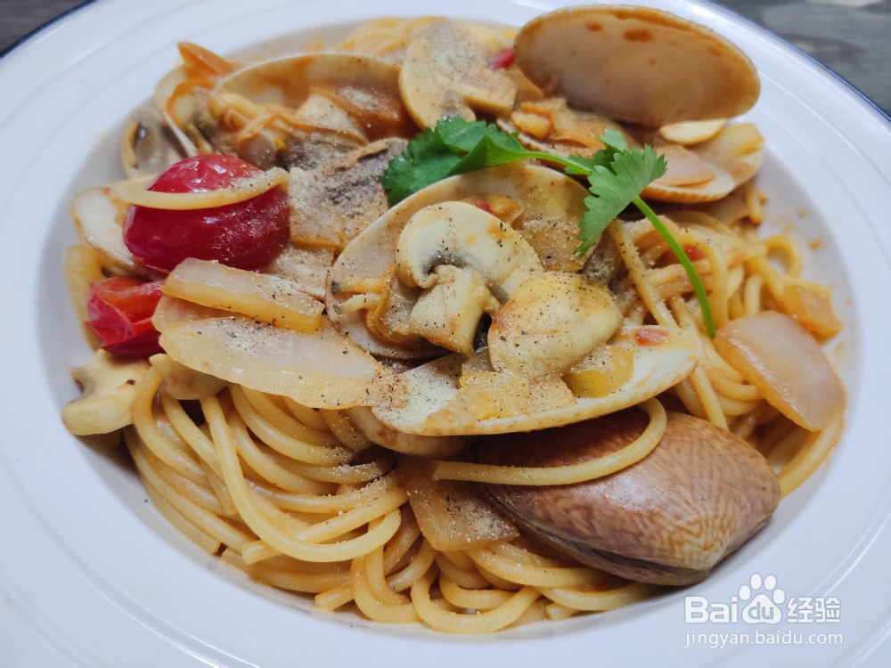 蔬果美食-芝士番茄意面