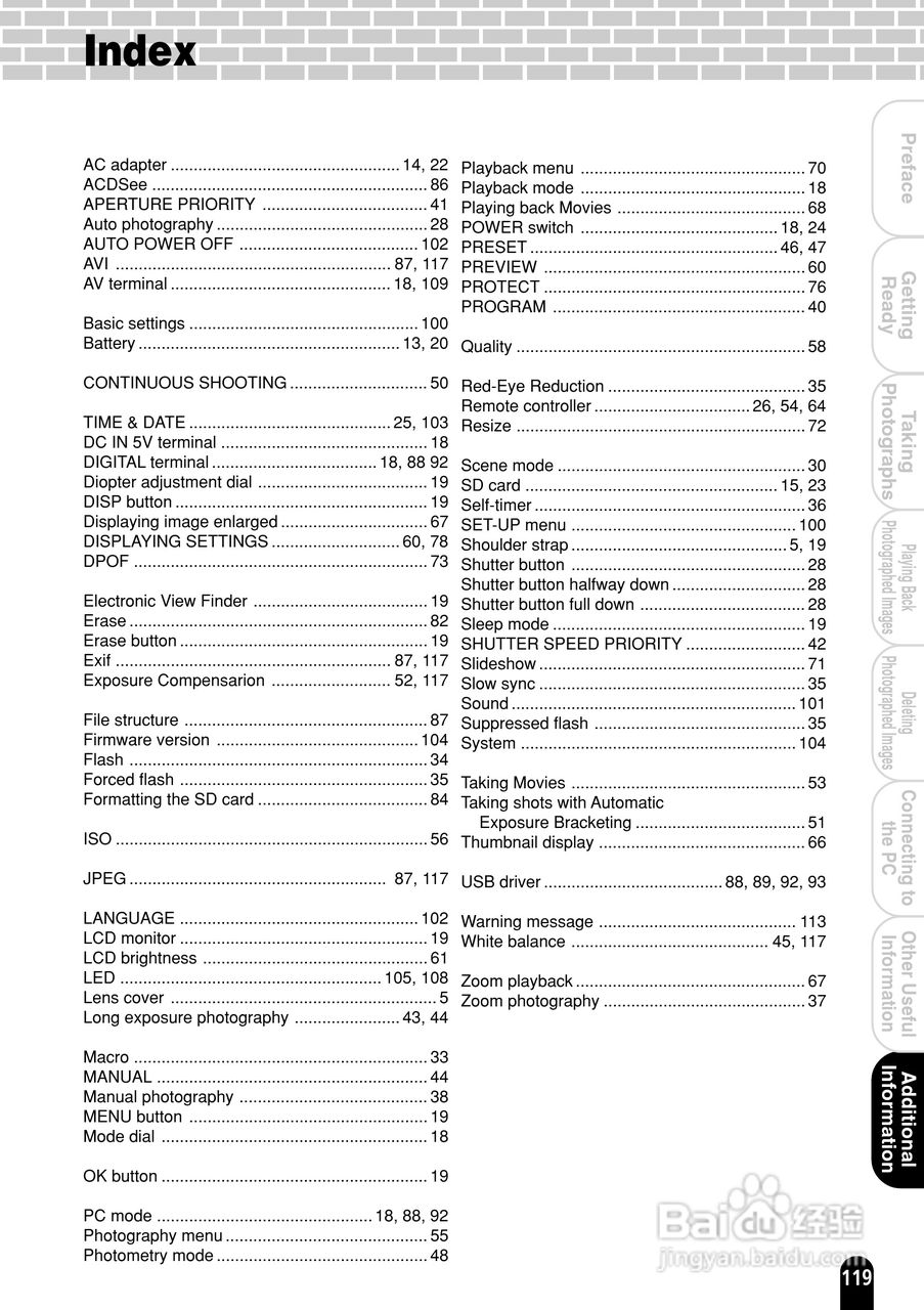 东芝PDR-M500数码相机使用说明书:[12]