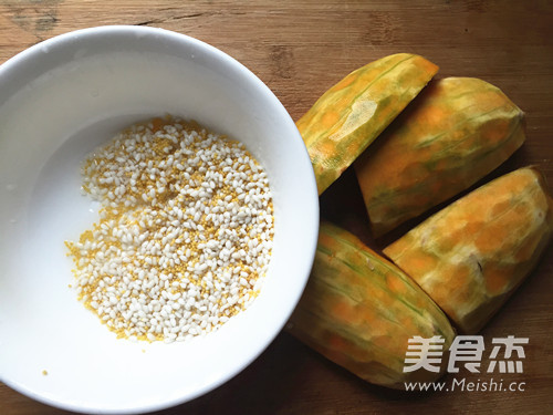 双色南瓜粥的做法