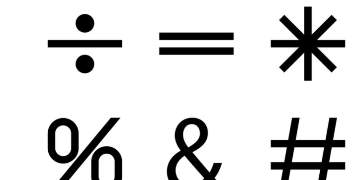 因为用数学符号怎么写