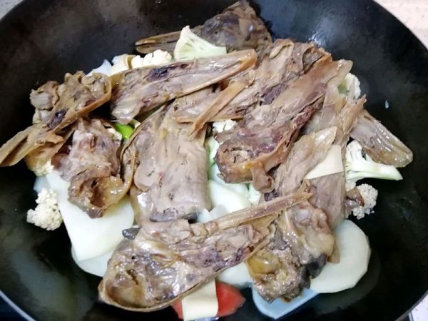 干锅鸭头#食光社干锅鸭#