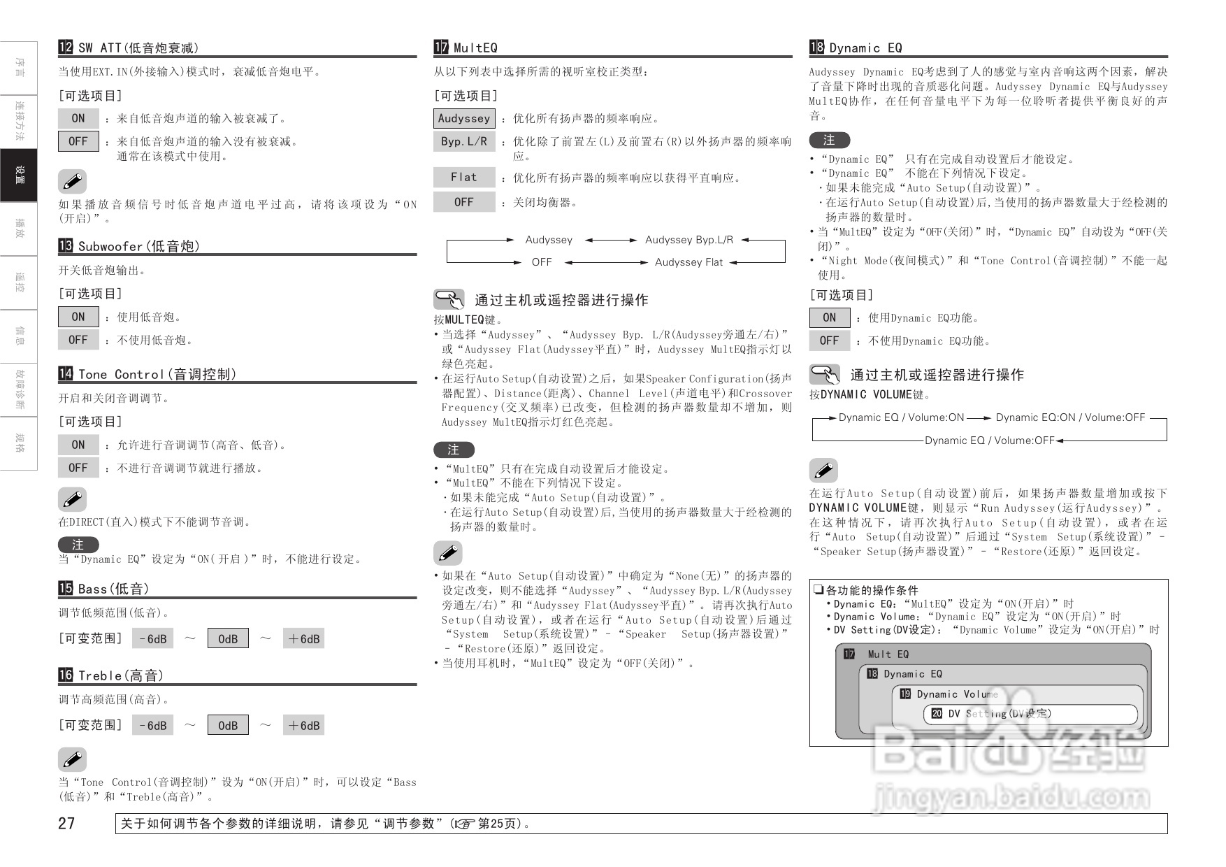 天龙AVR-1509、AVR-1519型收音环绕扩音机说明书:[2]