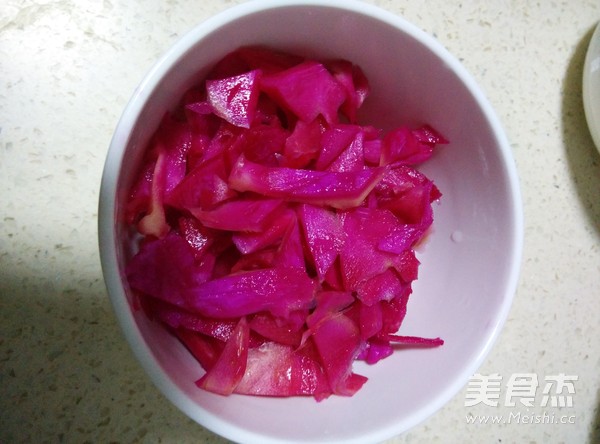 火龙果戚风小蛋糕