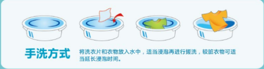 洗衣片的使用方法及教程