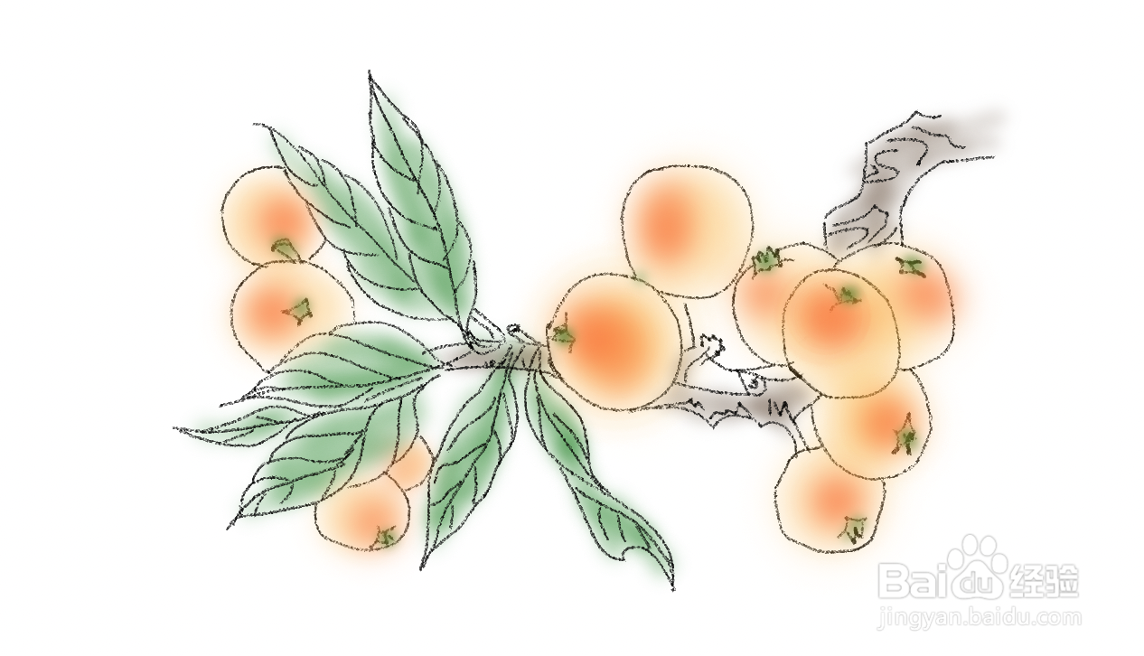 李子树卡通图片