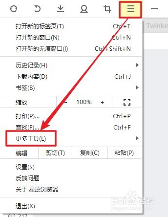 星愿浏览器怎么打开浏览器的任务管理器