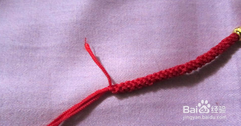 藏族绳子手链编织方法