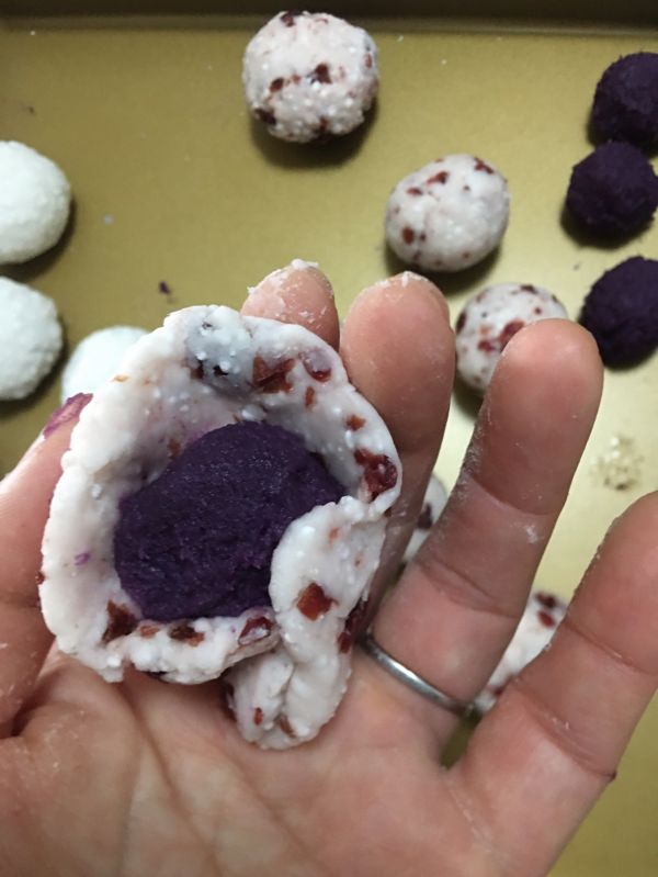 蔓越莓西米水晶饼