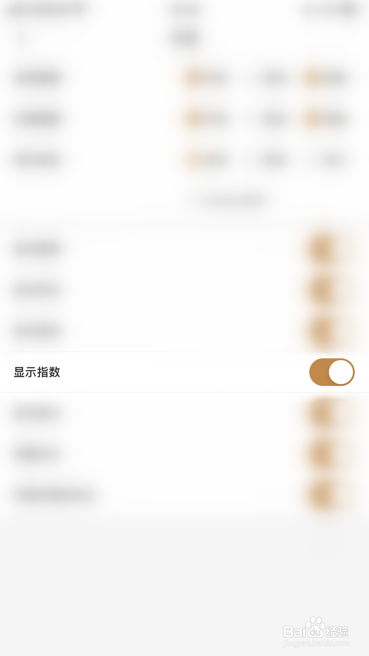 博体怎么启用显示指数